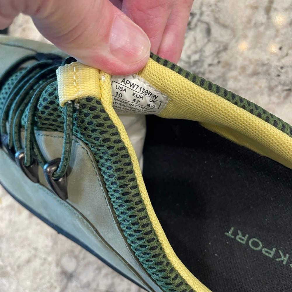 Rockport Green and Yellow Women's Shoes